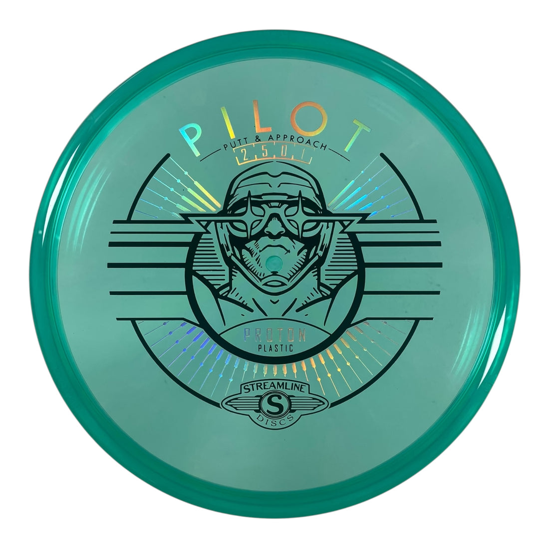 Streamline Discs Pilot | Proton | Teal/Holo 173g Disc Golf