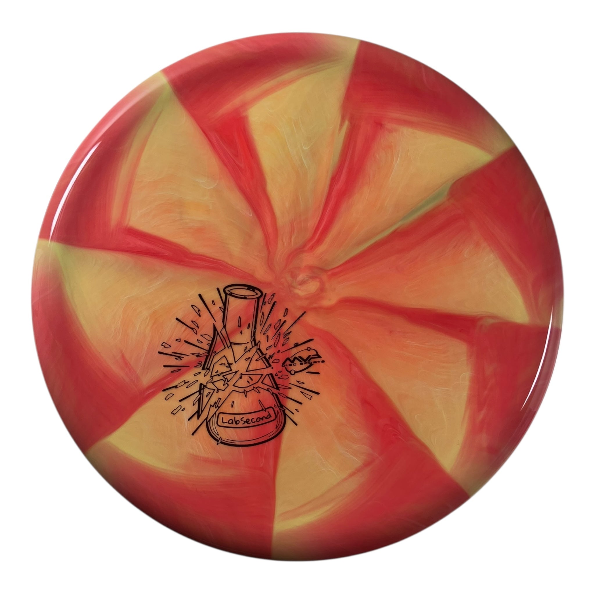 Streamline Discs Range - Lab Second | Cosmic Neutron | Coral/Lime 174g Disc Golf
