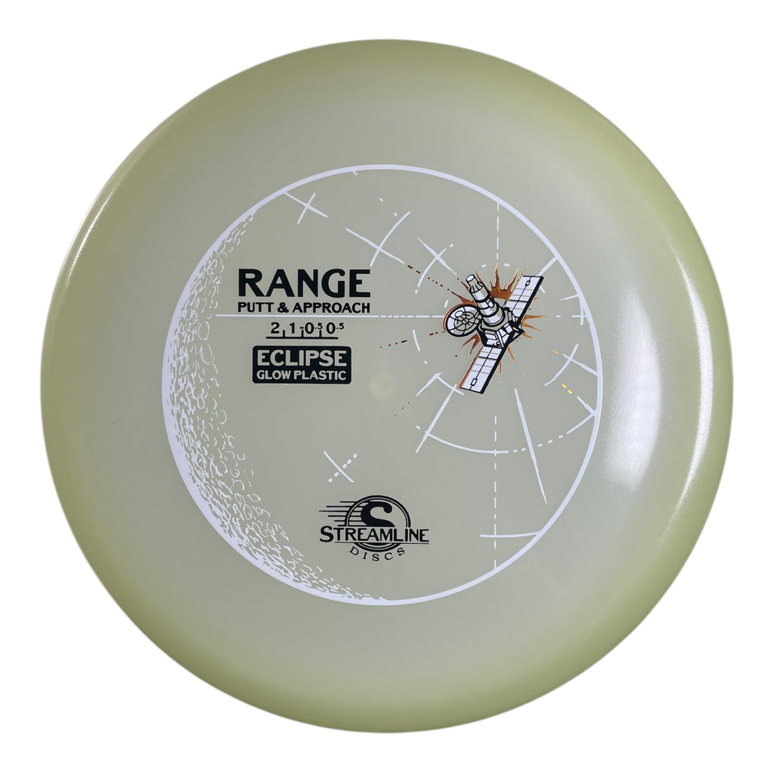 Streamline Discs Range | Eclipse | Glow/Bronze 174g Disc Golf