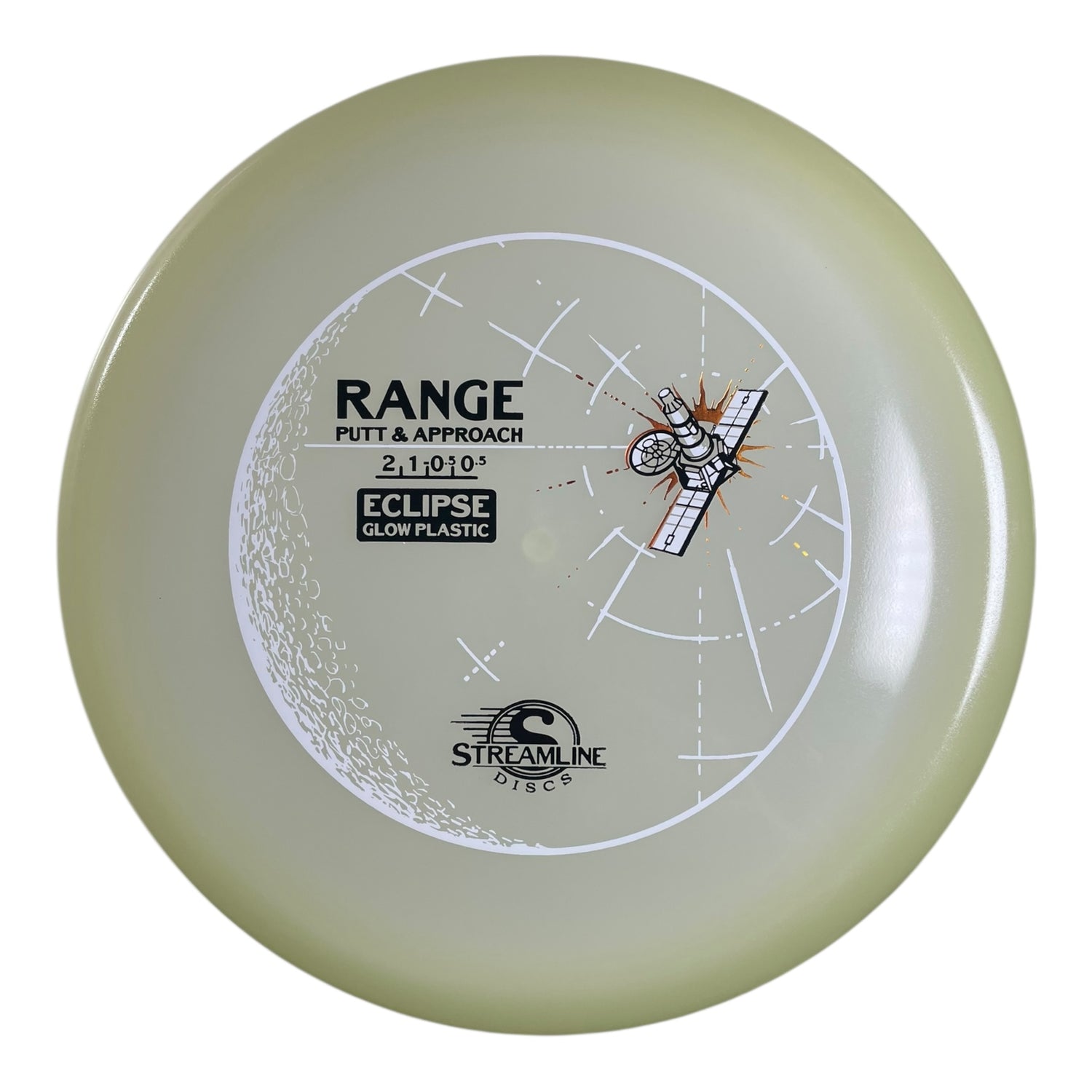 Streamline Discs Range | Eclipse | Glow/Bronze 174g Disc Golf