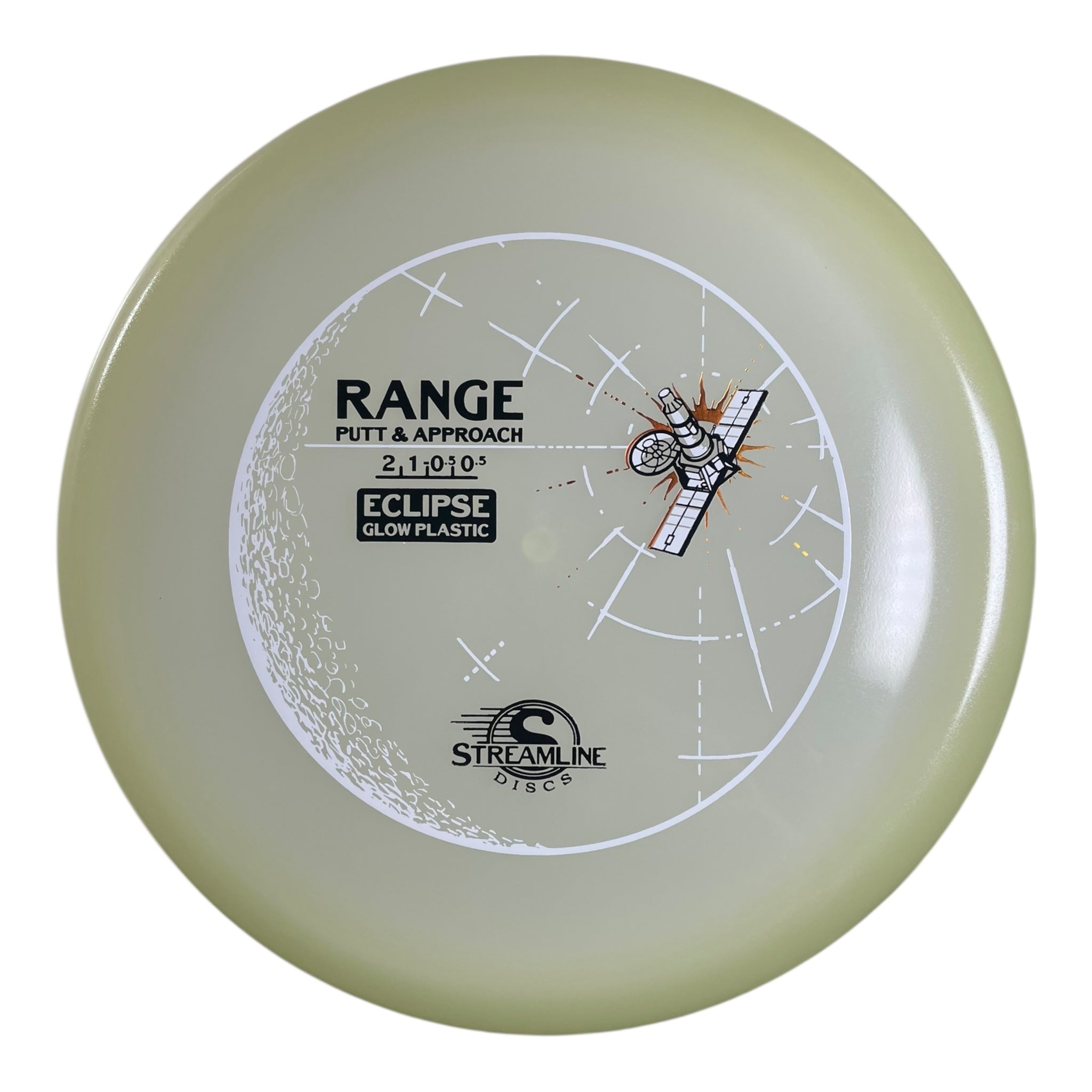 Streamline Discs Range | Eclipse | Glow/Bronze 174g Disc Golf