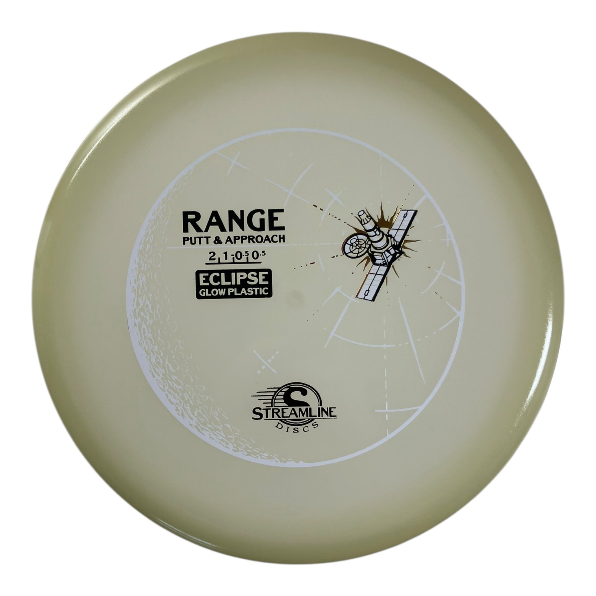 Streamline Discs Range | Eclipse | Glow/Gold 174-175g Disc Golf