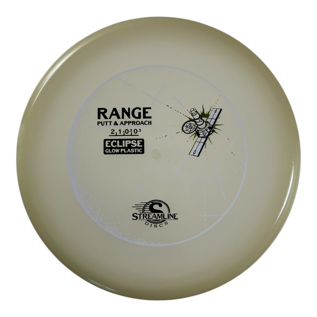 Streamline Discs Range | Eclipse | Glow/Green 175g Disc Golf