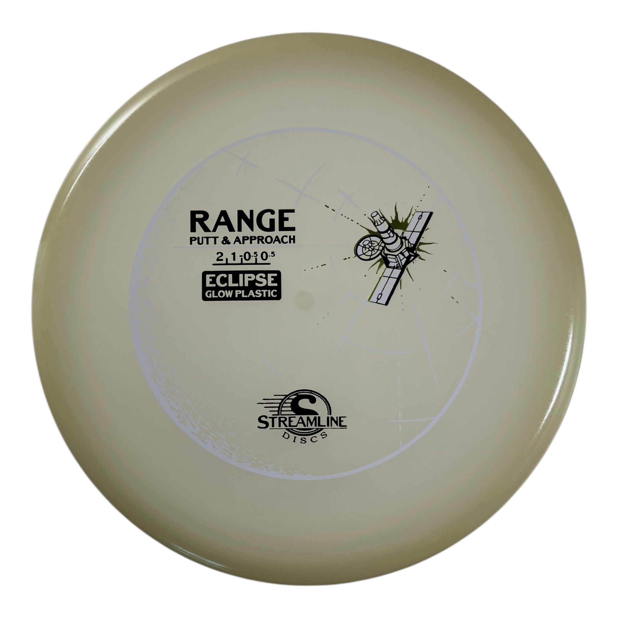 Streamline Discs Range | Eclipse | Glow/Green 175g Disc Golf
