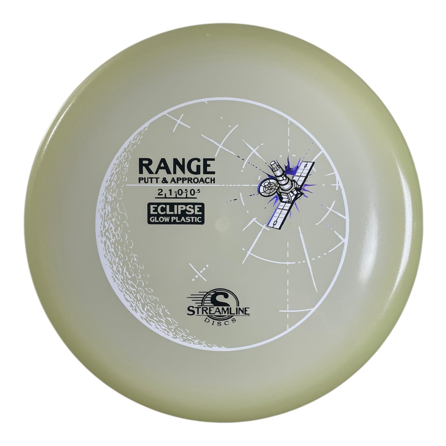 Streamline Discs Range | Eclipse | Glow/Violet Blue 174g Disc Golf
