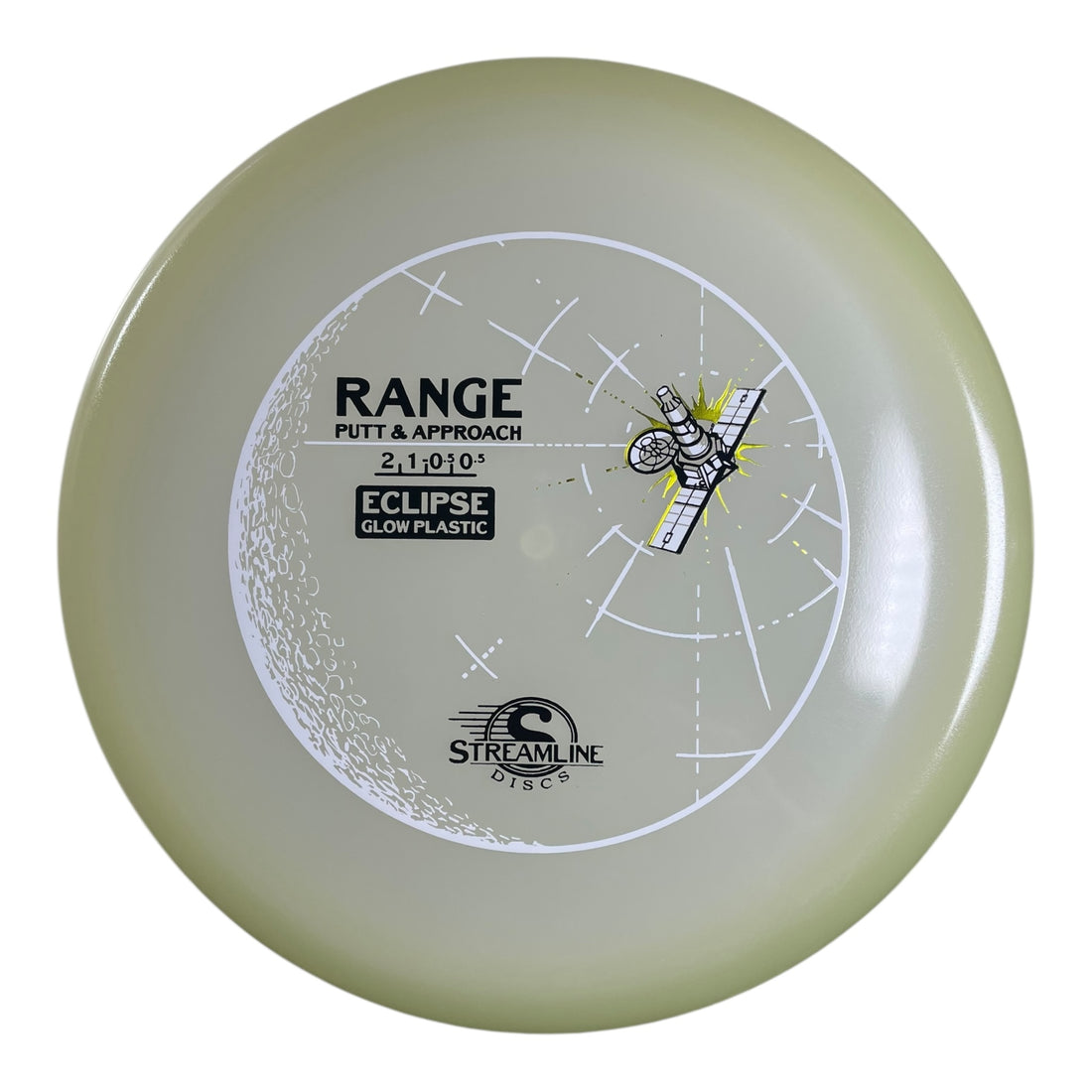 Streamline Discs Range | Eclipse | Glow/Yellow 174g Disc Golf