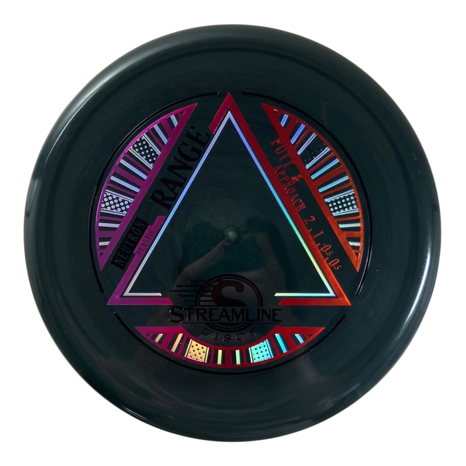 Streamline Discs Range | Neutron | Black/Red 172g Disc Golf