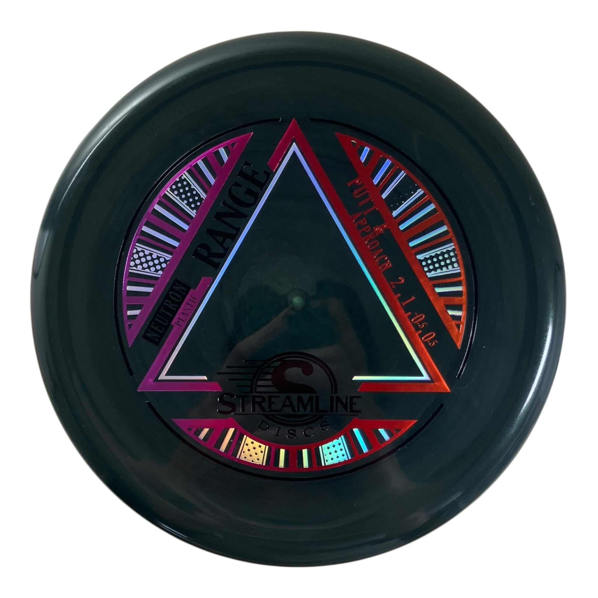 Streamline Discs Range | Neutron | Black/Red 172g Disc Golf
