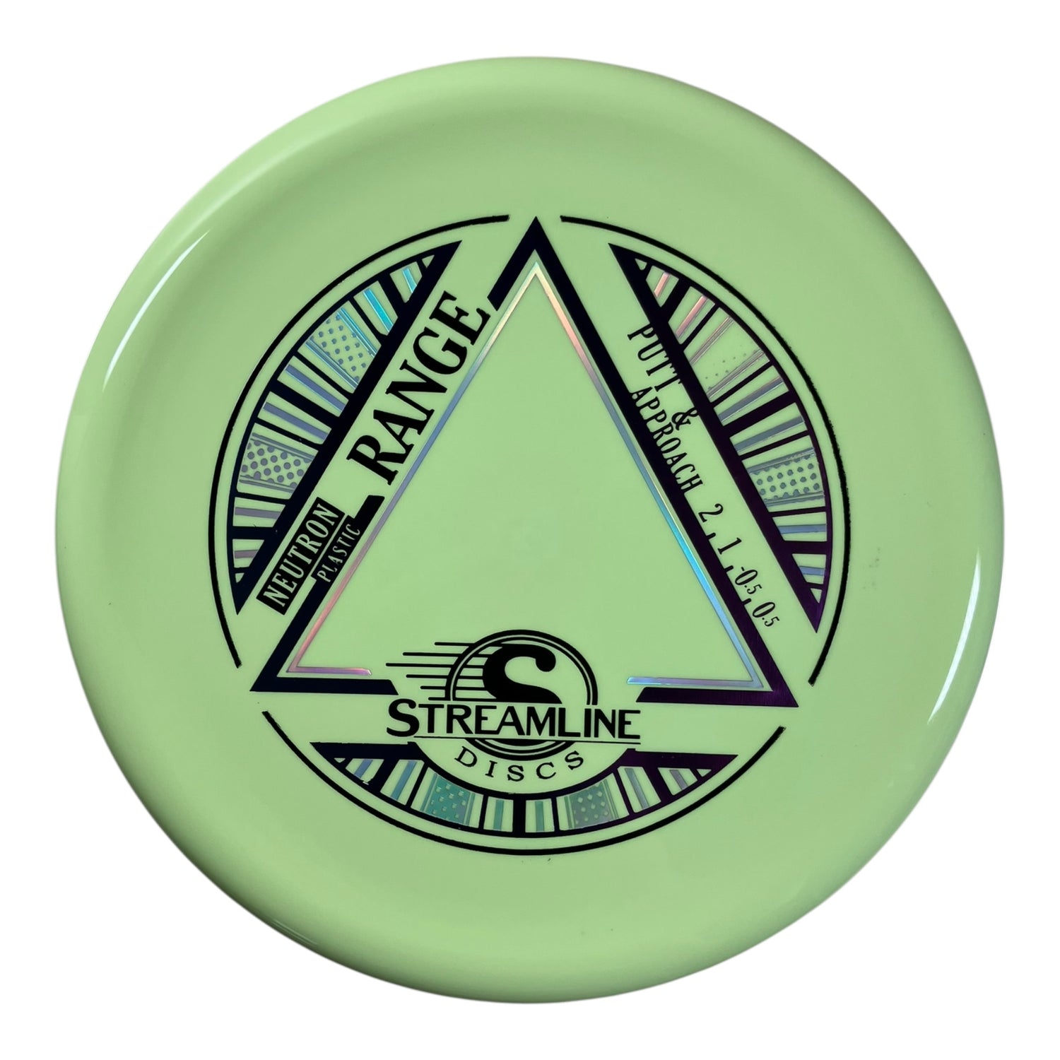 Streamline Discs Range | Neutron | Yellow/Blurple 168g Disc Golf