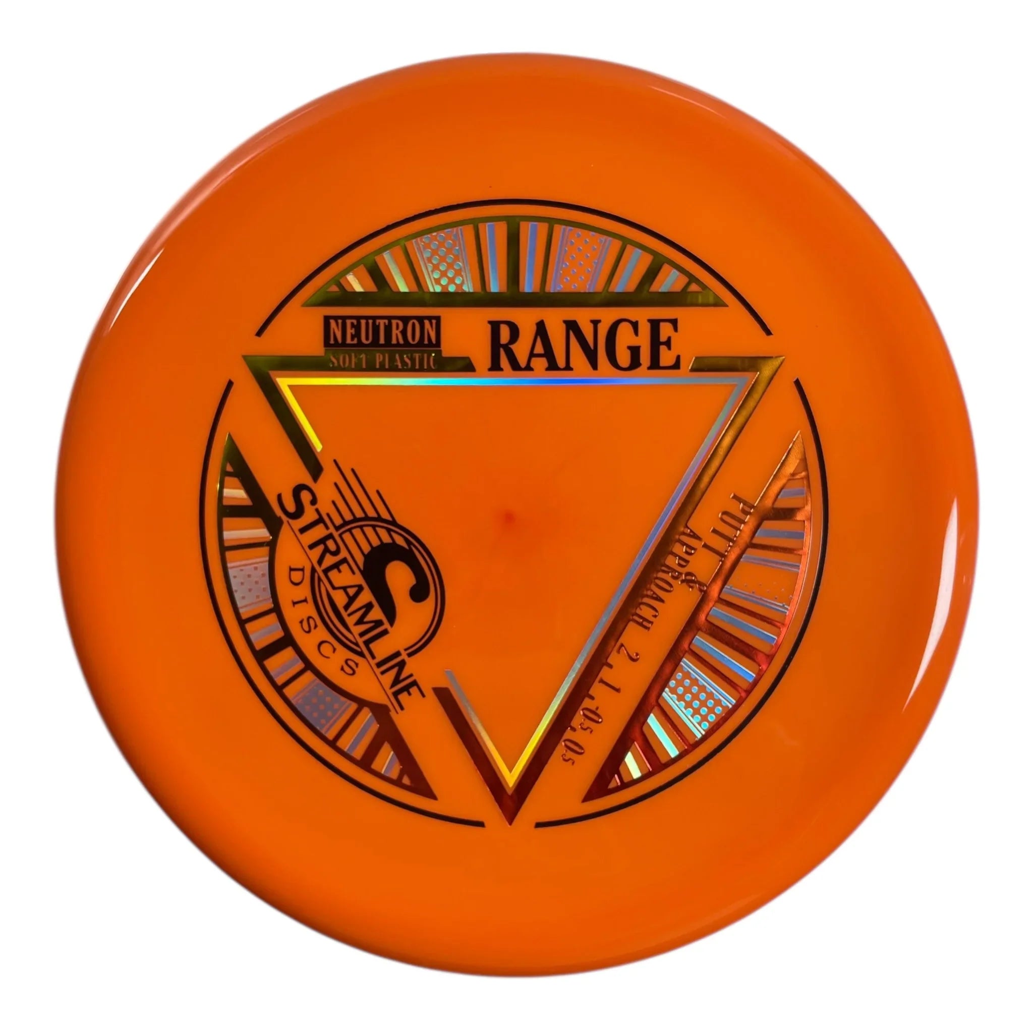 Streamline Discs Range | Neutron Soft | Orange/Gold 170g Disc Golf