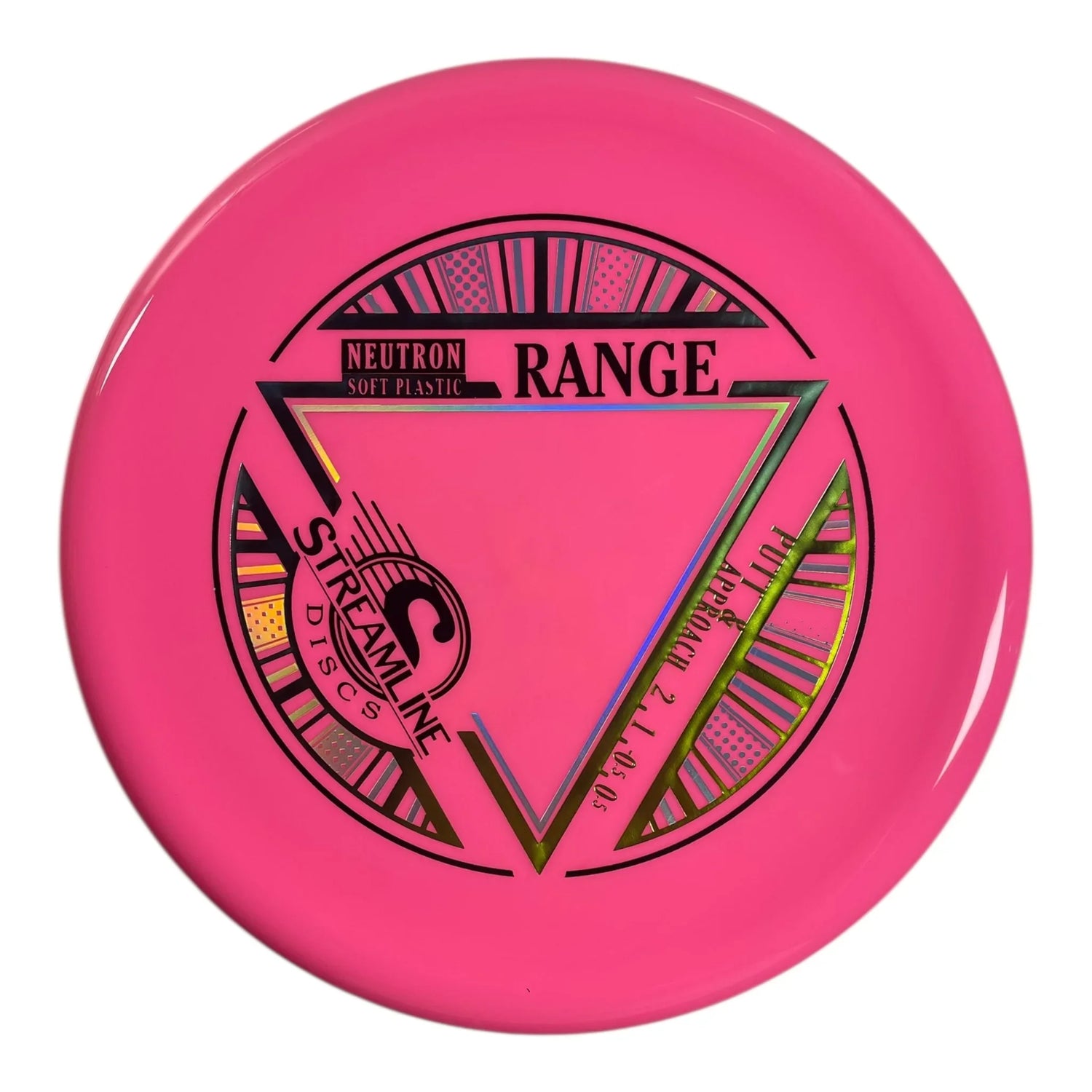 Streamline Discs Range | Neutron Soft | Pink/Multi 172g Disc Golf