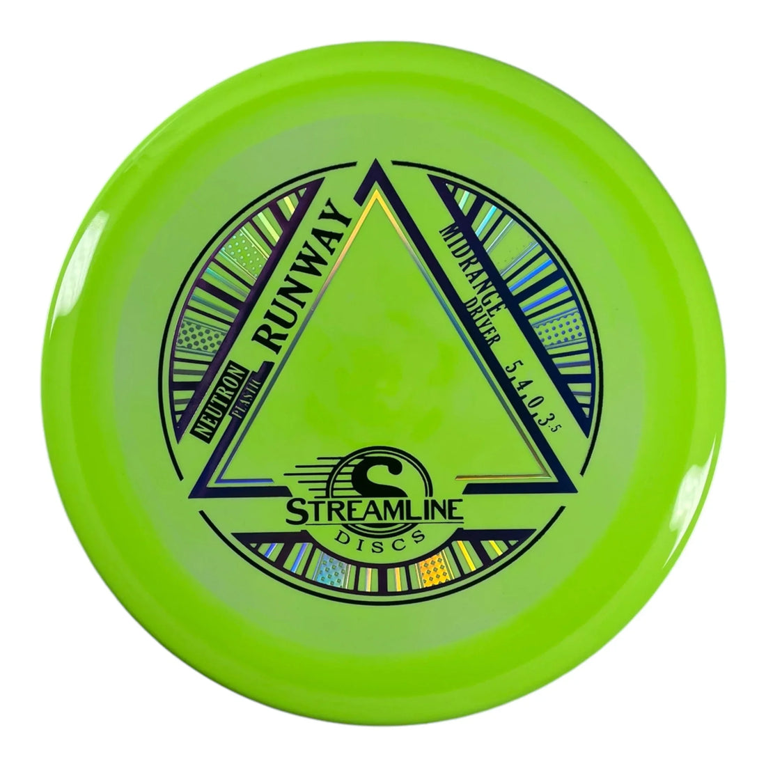 Streamline Discs Runway | Neutron | Green/Purple 174g Disc Golf