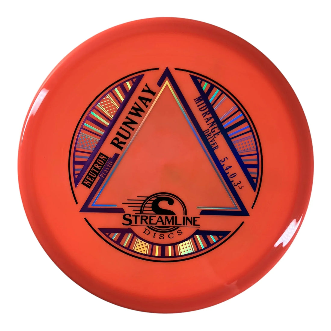 Streamline Discs Runway | Neutron | Orange/Blue 173g Disc Golf