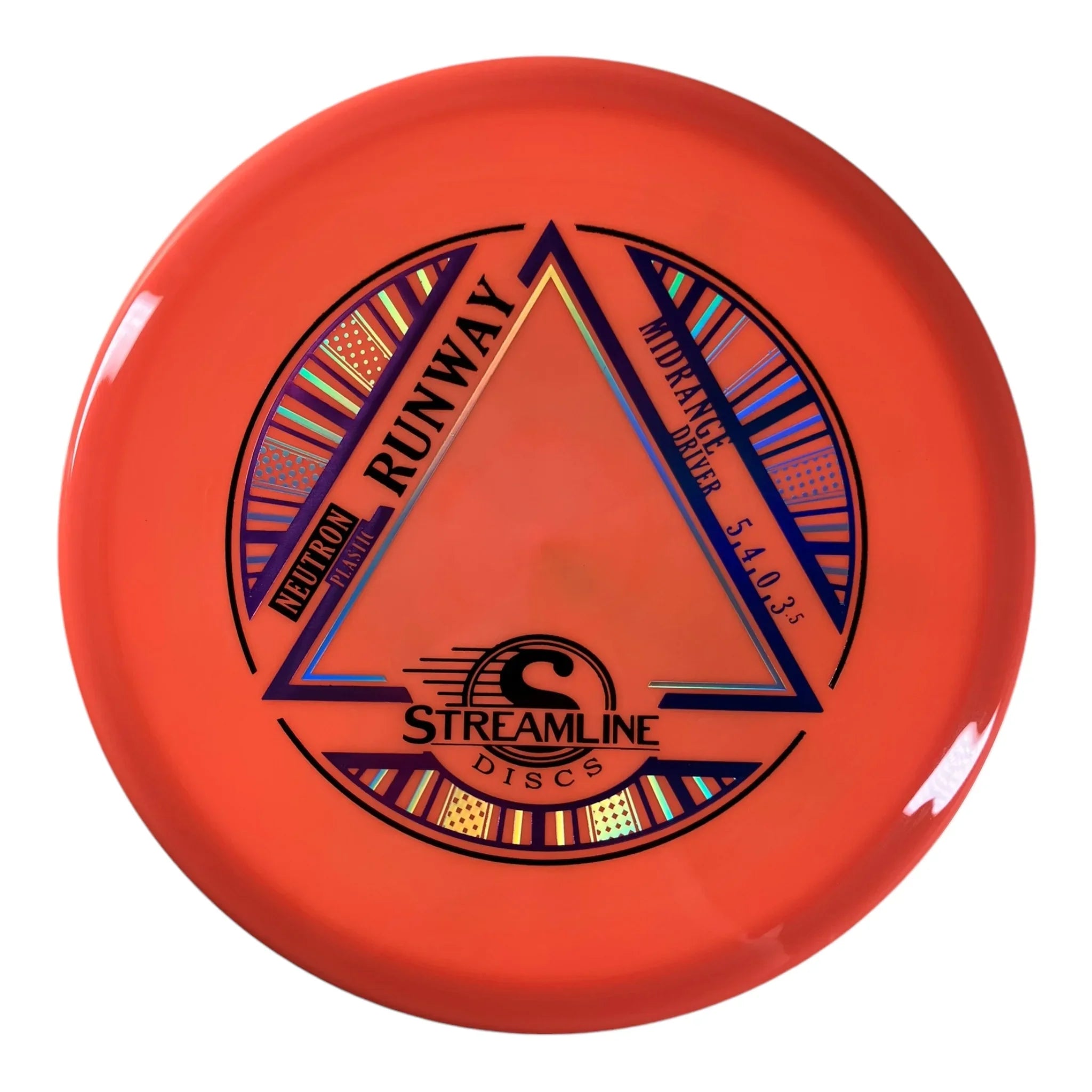 Streamline Discs Runway | Neutron | Orange/Blue 173g Disc Golf