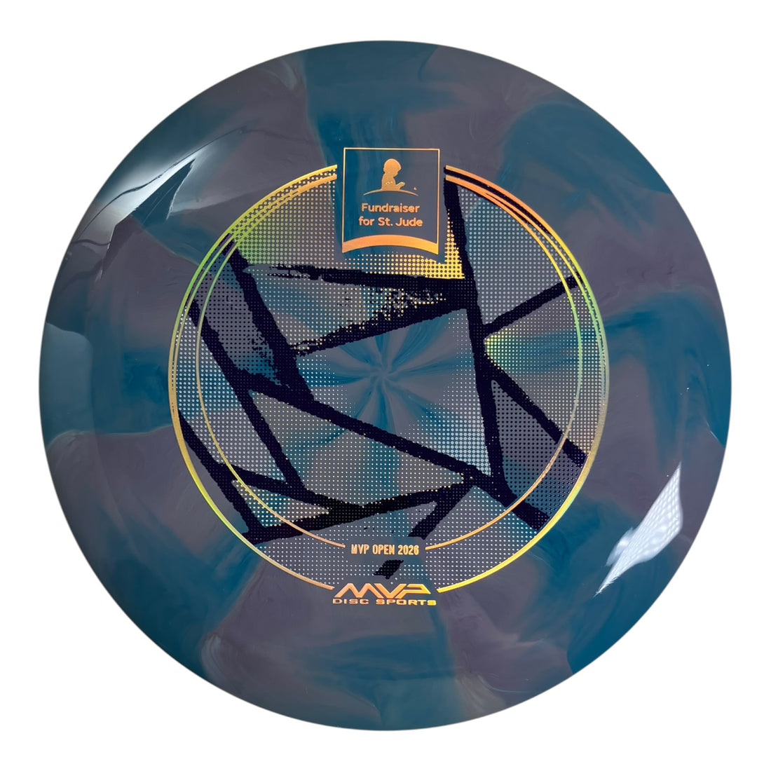 Streamline Discs Shift | Cosmic Neutron | Blue/Gold/Purple 174g (St. Jude) Disc Golf