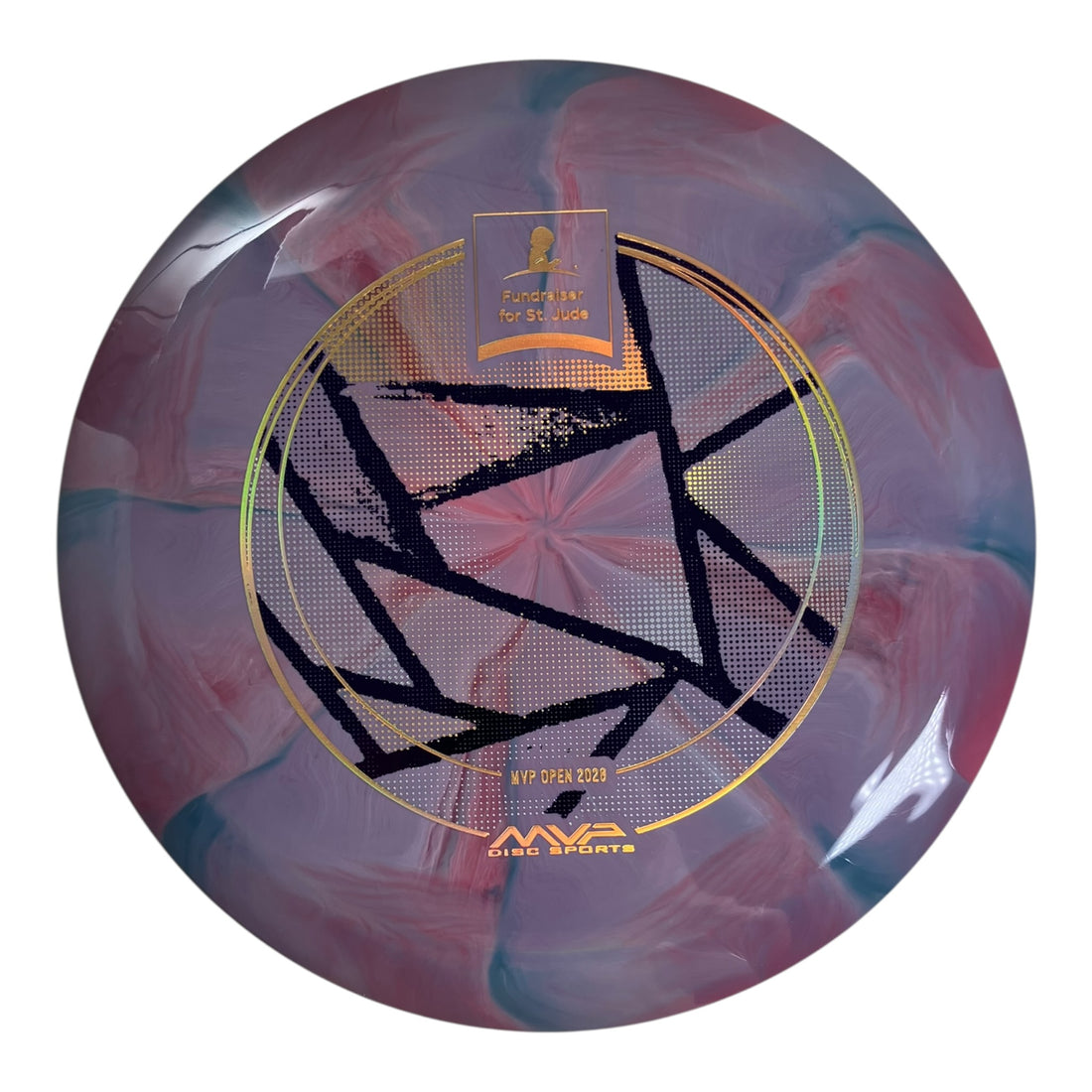 Streamline Discs Shift | Cosmic Neutron | Purple/Purple/Gold 174g (St. Jude) Disc Golf