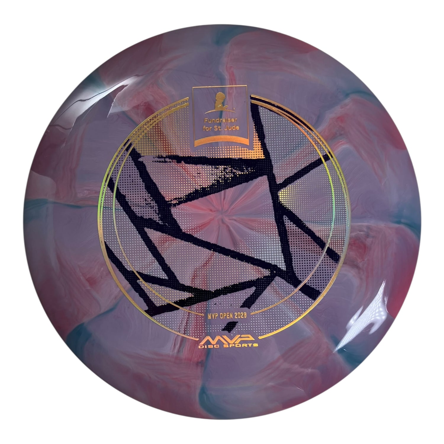 Streamline Discs Shift | Cosmic Neutron | Purple/Purple/Gold 174g (St. Jude) Disc Golf