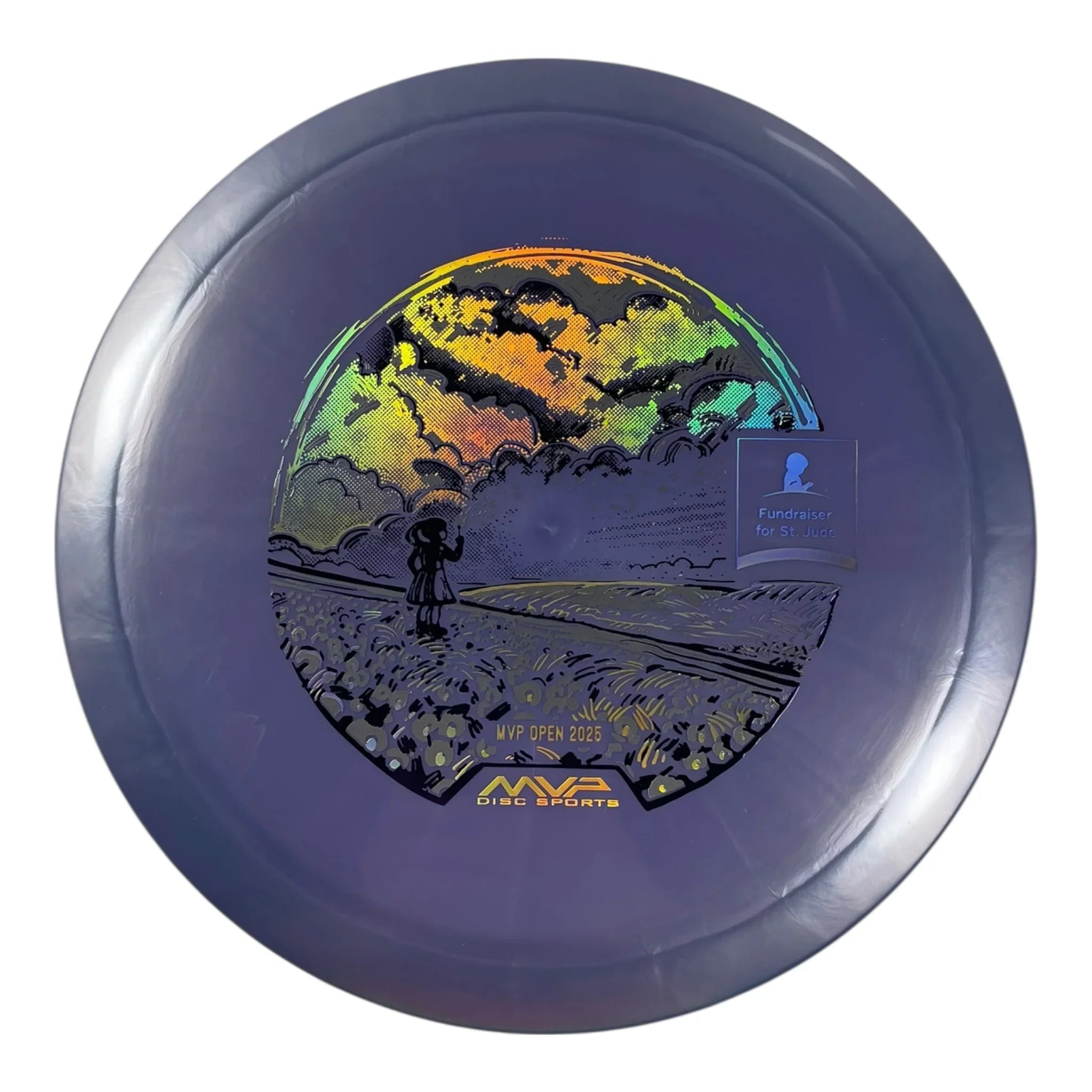 Streamline Discs Shift | Plasma | Purple/Holo 175g (St. Jude) Disc Golf