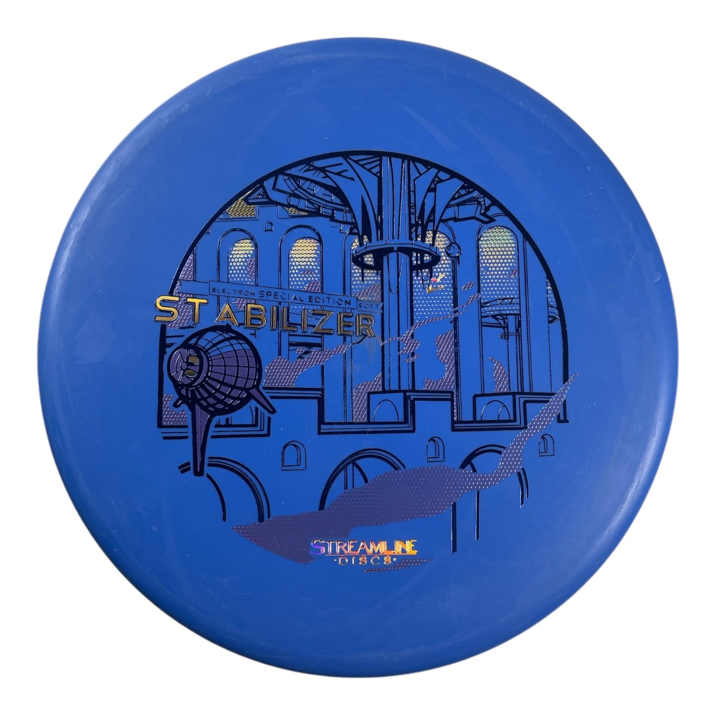 Streamline Discs Stabilizer | Electron Soft | Blue/Blue 174g (Special Edition) Disc Golf