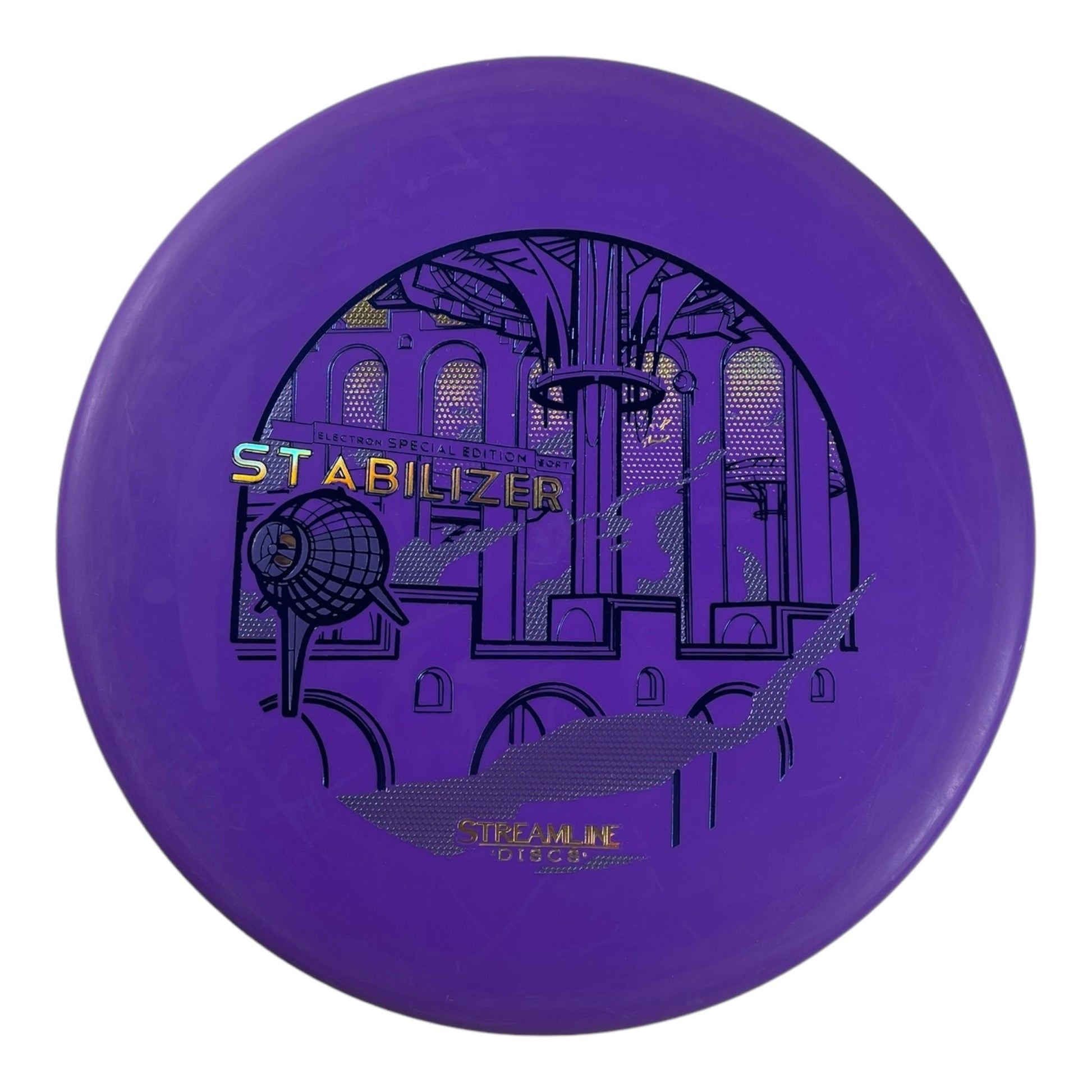 Streamline Discs Stabilizer | Electron Soft | Purple/Blue 173g (Special Edition) Disc Golf