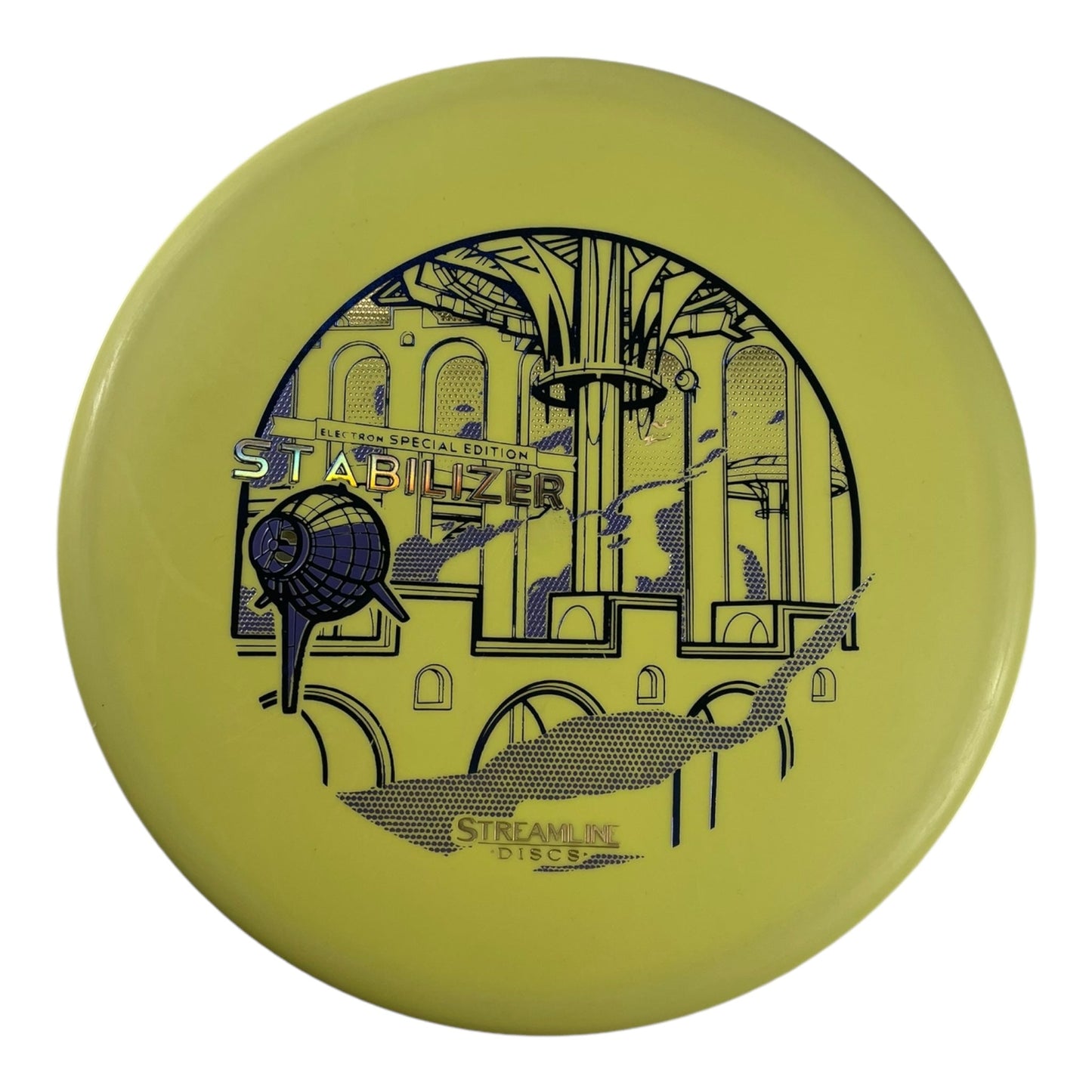 Streamline Discs Stabilizer | Electron Soft | Yellow/Blue 173g (Special Edition) Disc Golf