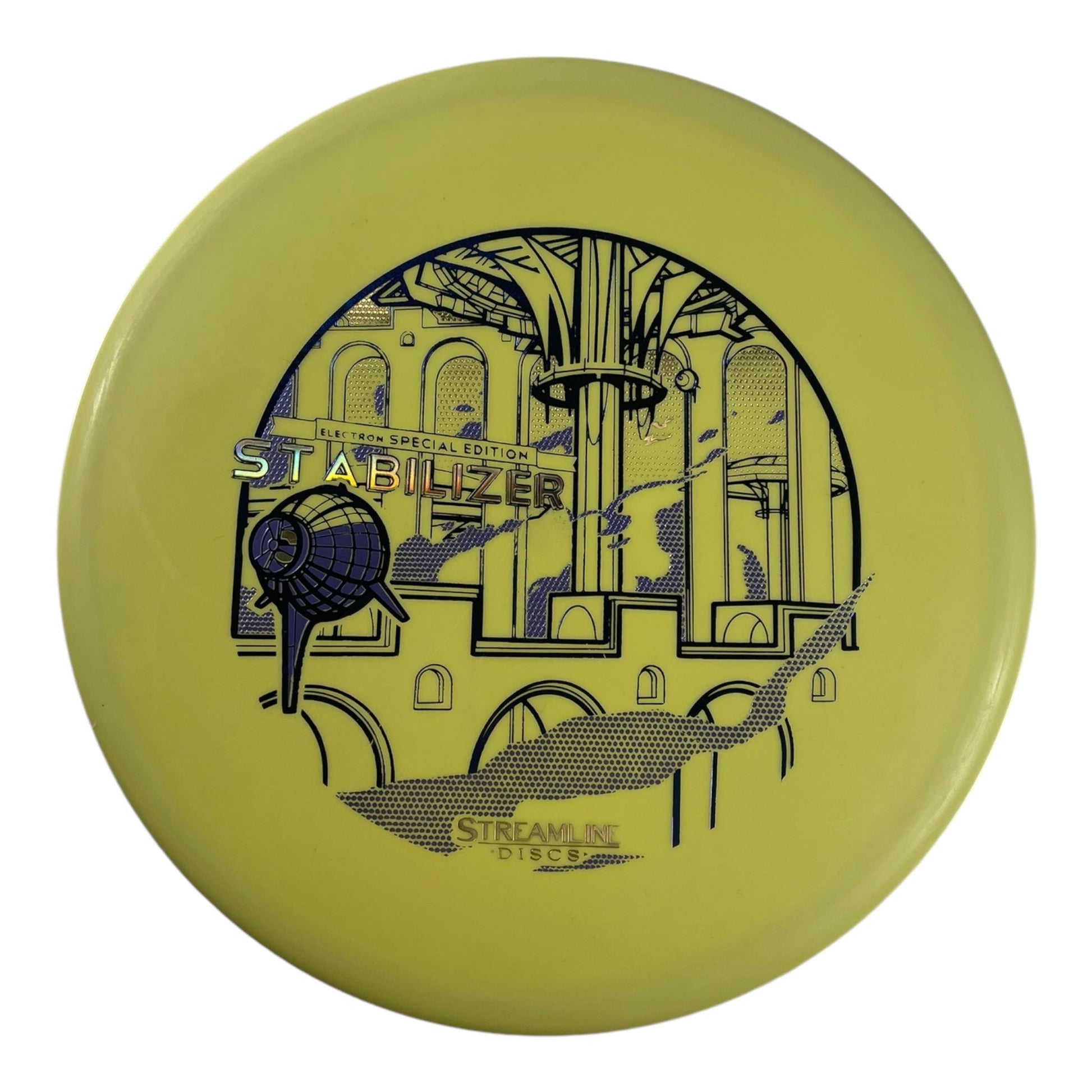 Streamline Discs Stabilizer | Electron Soft | Yellow/Blue 173g (Special Edition) Disc Golf