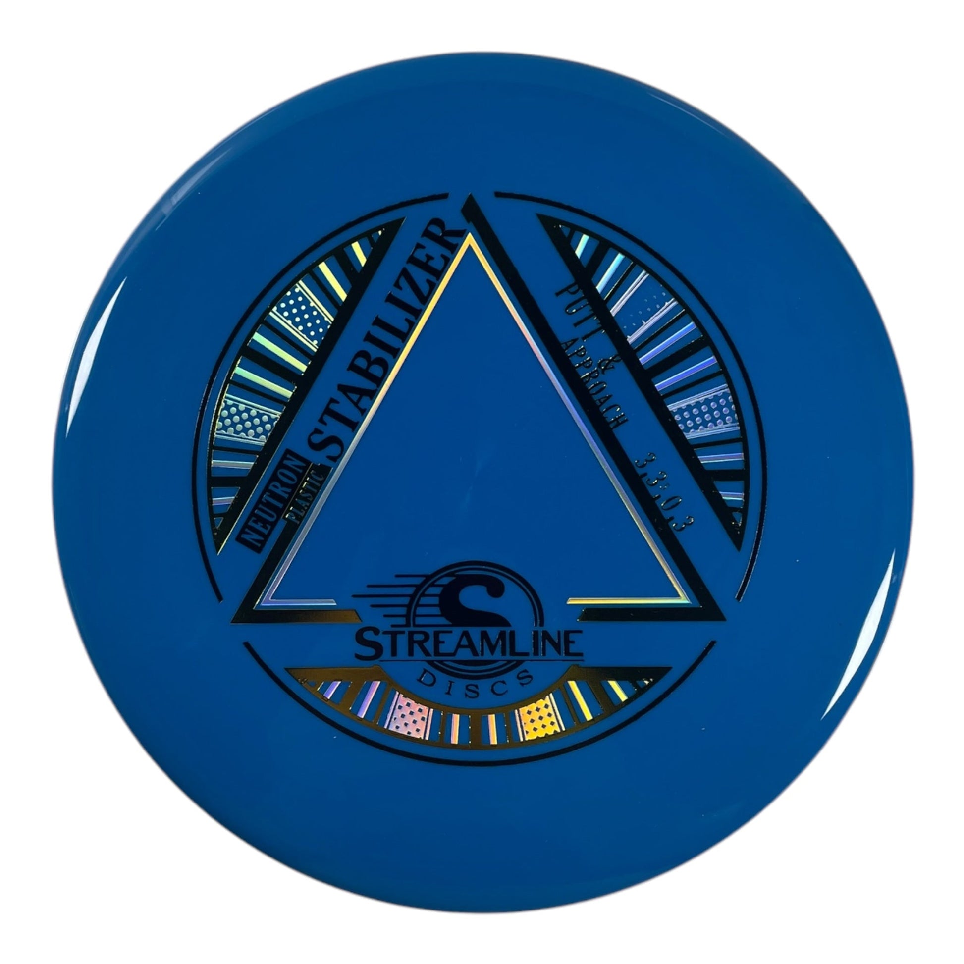 Streamline Discs Stabilizer | Neutron | Blue/Gold 173g Disc Golf