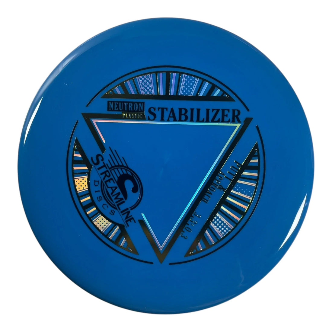 Streamline Discs Stabilizer | Neutron | Blue/Gold 173g Disc Golf