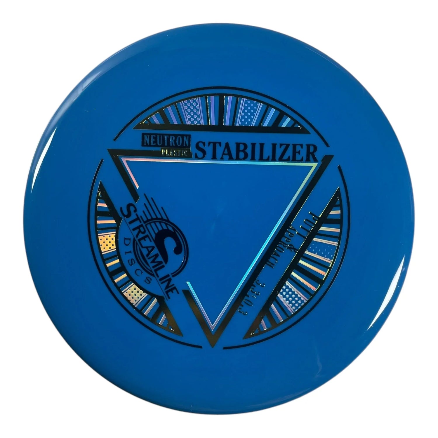 Streamline Discs Stabilizer | Neutron | Blue/Gold 173g Disc Golf