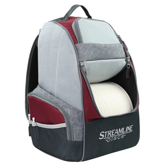 Streamline Discs Streamline Discs Shuttle Backpack with Velcro - Disc Golf Bag Disc Golf