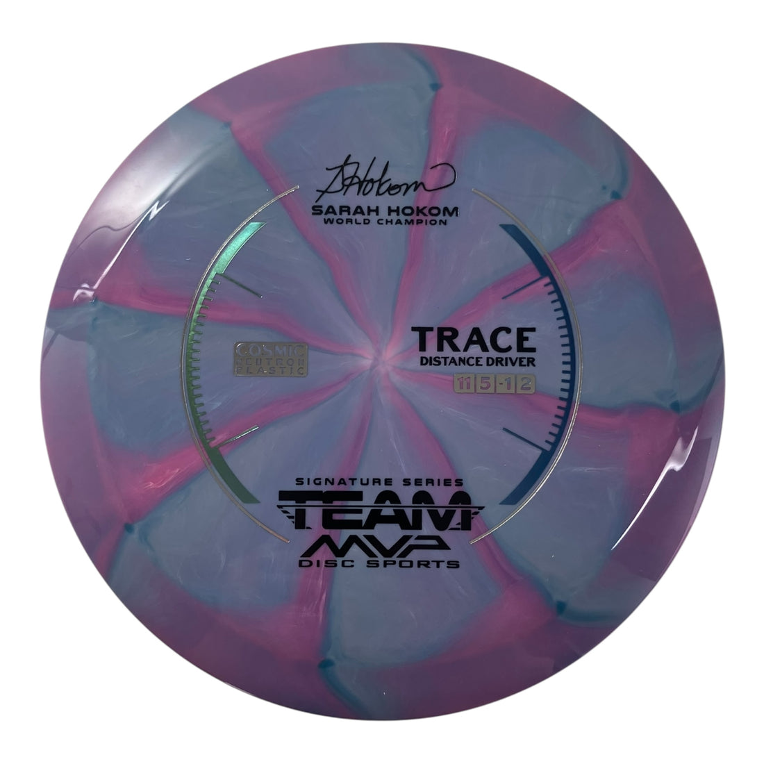 Streamline Discs Trace | Cosmic Neutron | Purple/Blue 174g (Sarah Hokom) Disc Golf