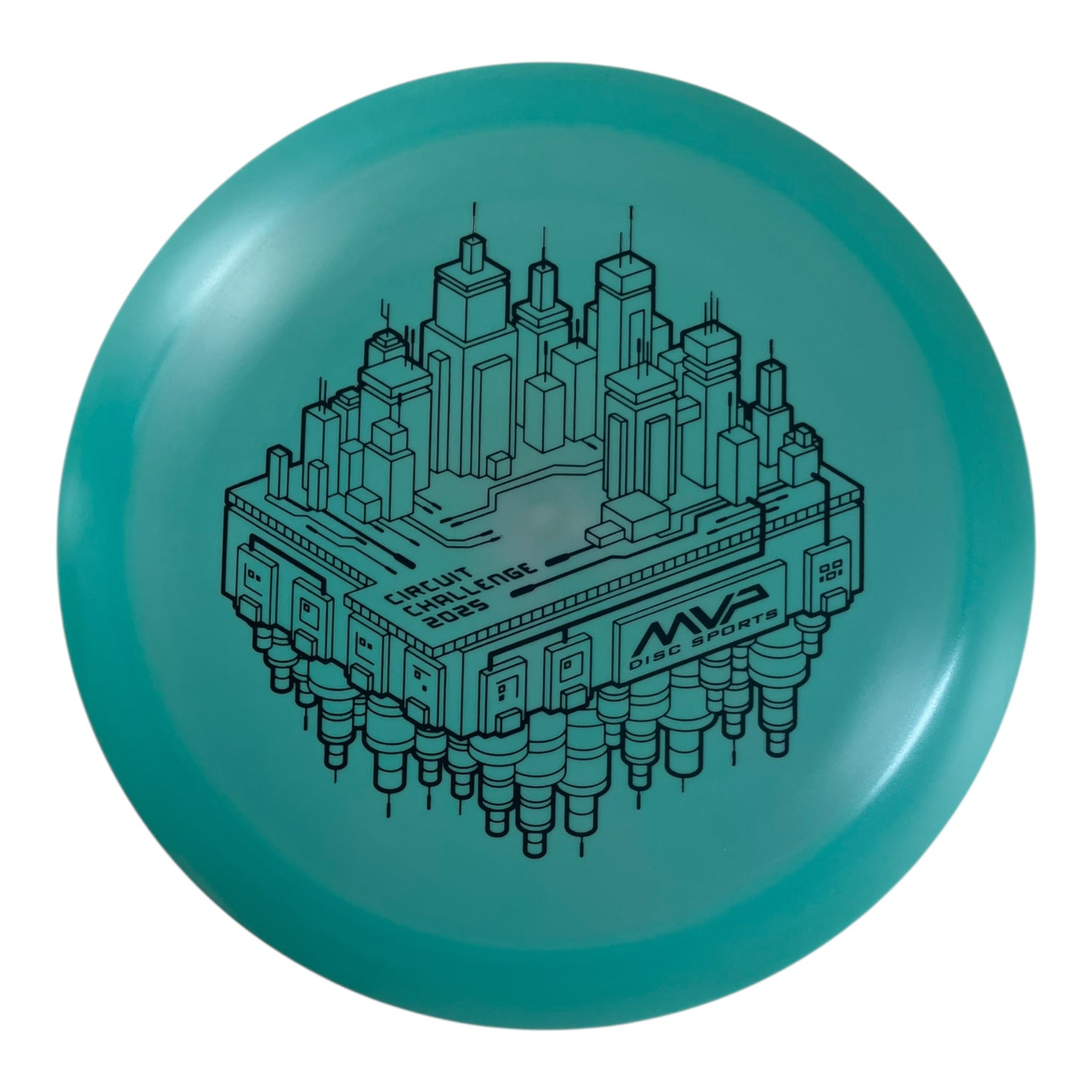 Streamline Discs Trace | Fission | Teal/Black 153-154g (MVP Circuit Challenge) Disc Golf