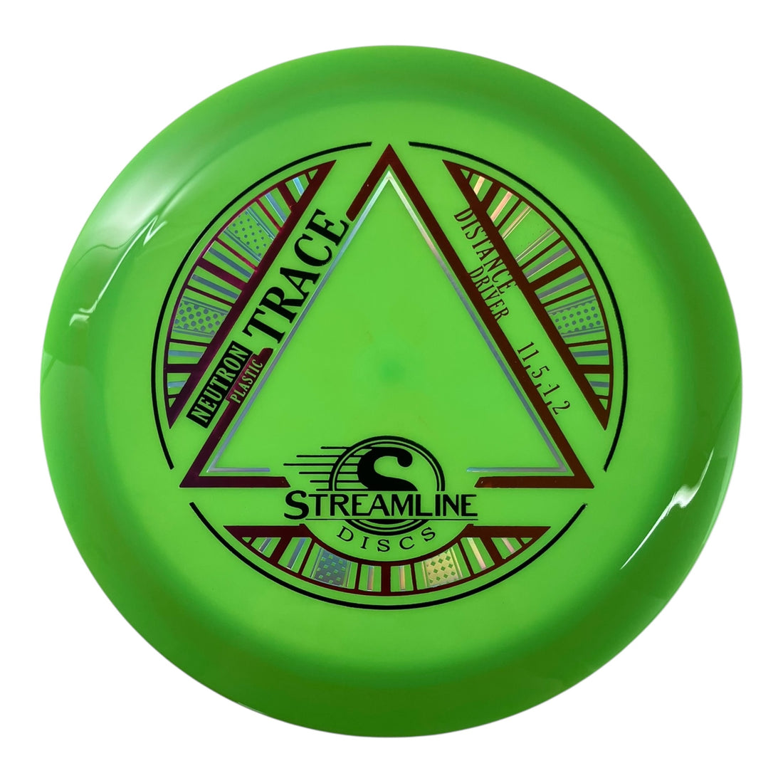 Streamline Discs Trace | Neutron | Green/Red 174g Disc Golf