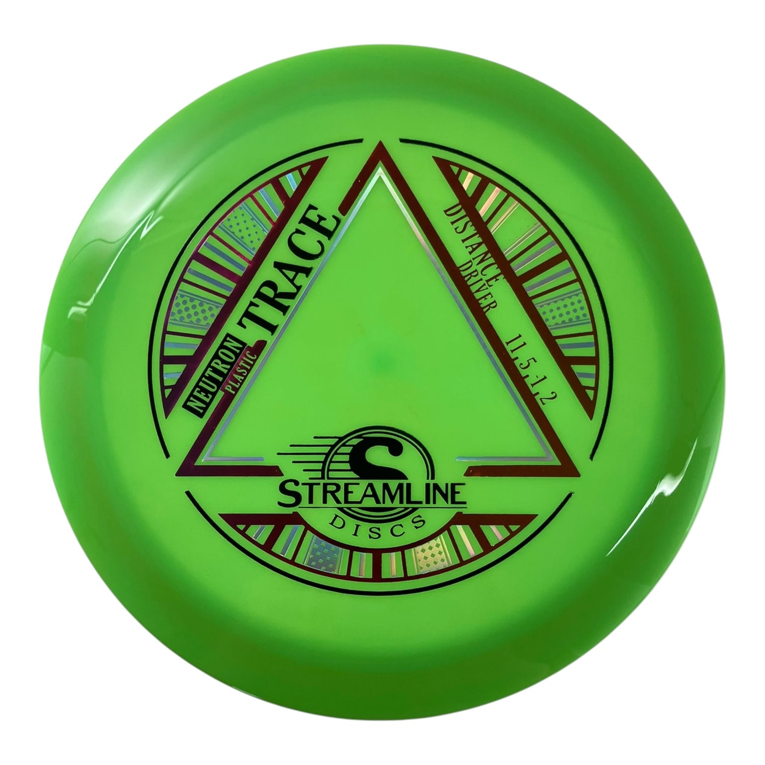 Streamline Discs Trace | Neutron | Green/Red 174g Disc Golf