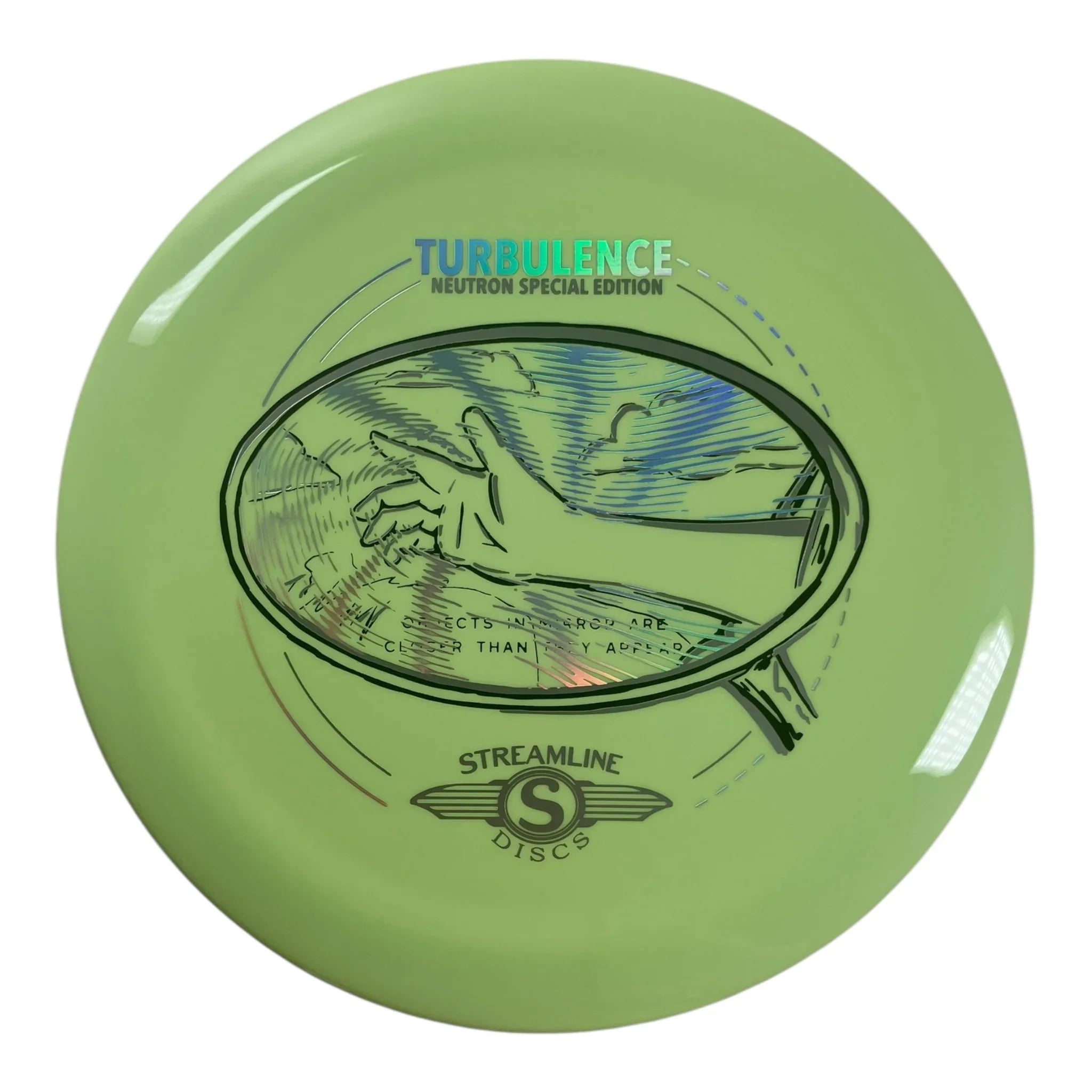 Streamline Discs Turbulence | Neutron | Neon/Holo 173g (Special Edition) Disc Golf