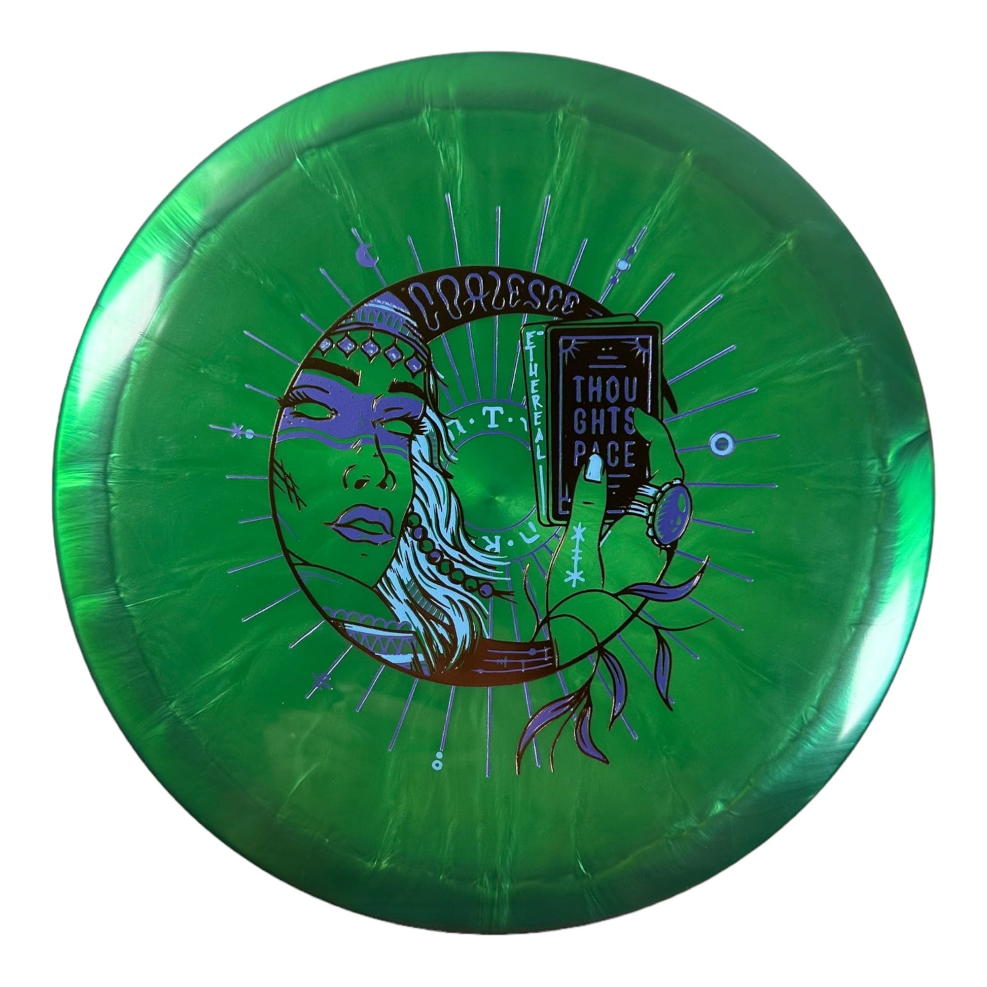 Thought Space Athletics Coalesce | Ethereal | Green/Bronze 167g Disc Golf