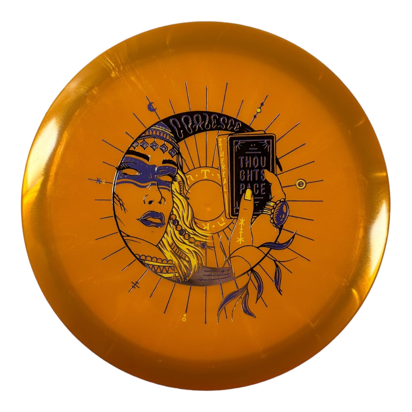 Thought Space Athletics Coalesce | Ethereal | Orange/Silver 167g Disc Golf