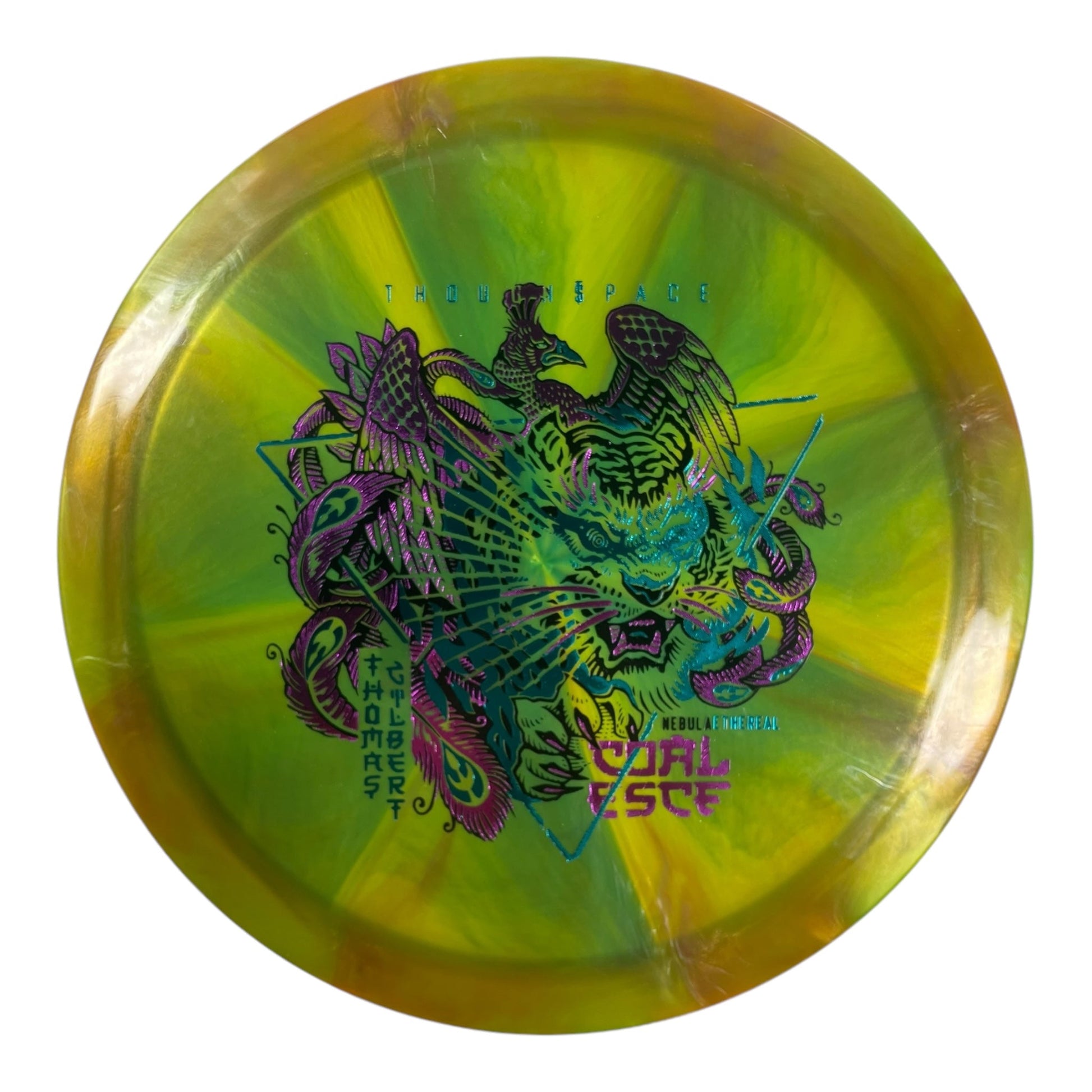 Thought Space Athletics Coalesce | Nebula Ethereal | Green/Purple 173g (Thomas Gilbert) Disc Golf