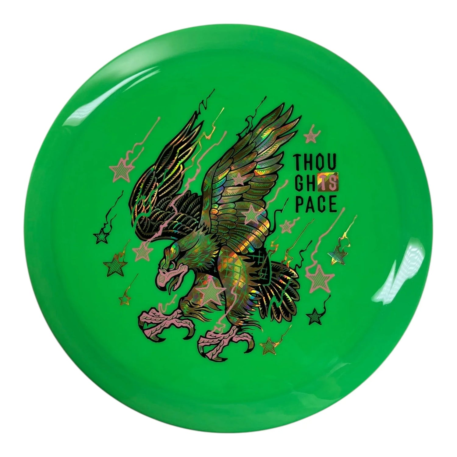 Thought Space Athletics Coalesce | Aura | Green/Gold 167g (Freedom Chicken) Disc Golf