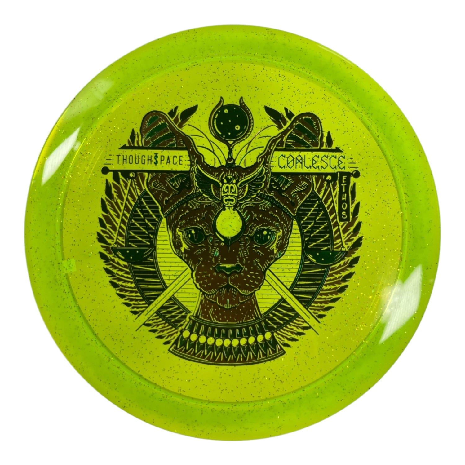 Thought Space Athletics Coalesce | Ethos | Green/Green 174g Disc Golf