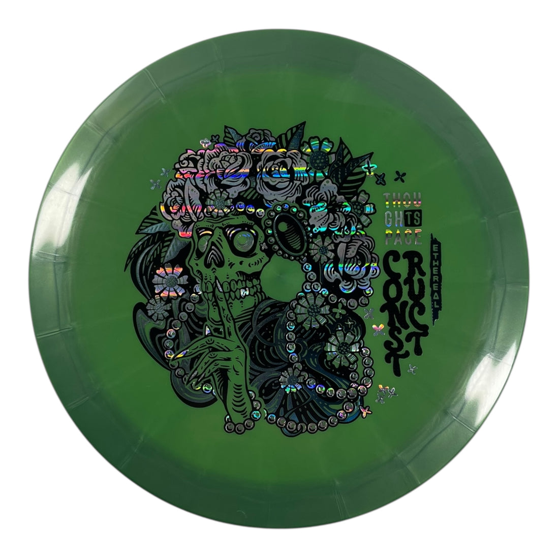 Thought Space Athletics Construct | Ethereal | Green/Holo 166g Disc Golf