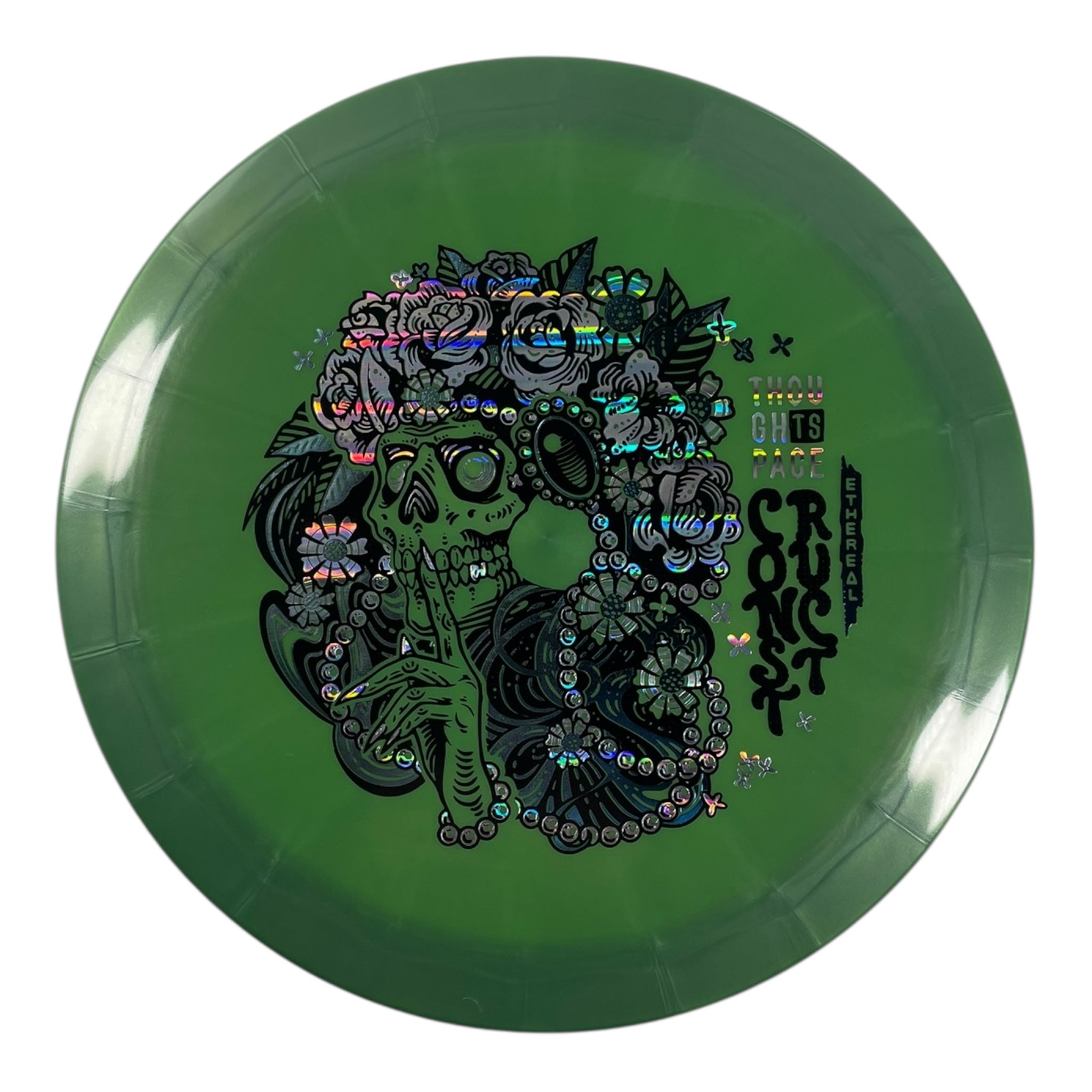 Thought Space Athletics Construct | Ethereal | Green/Holo 166g Disc Golf