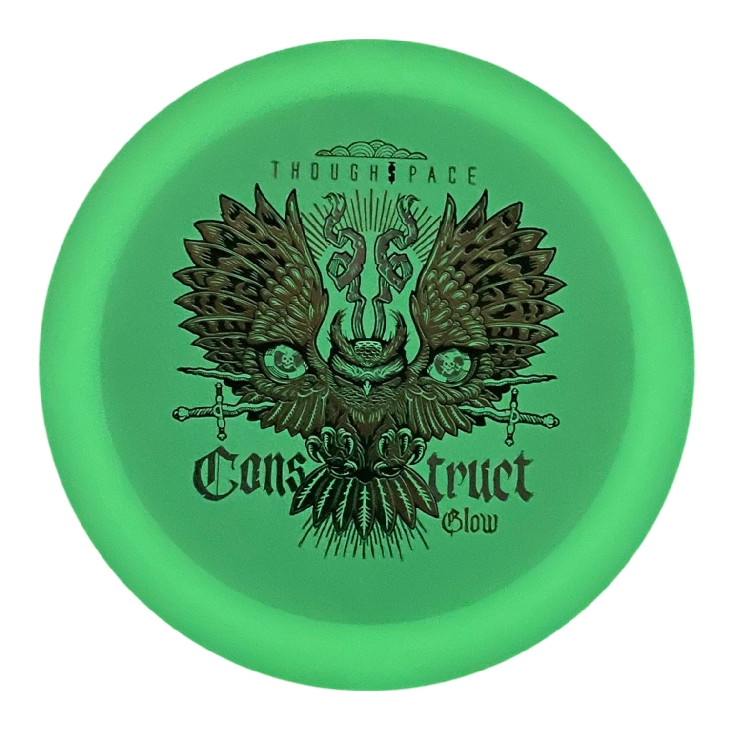 Thought Space Athletics Construct | Glow | Glow/Pink/Blue 172-173g Disc Golf