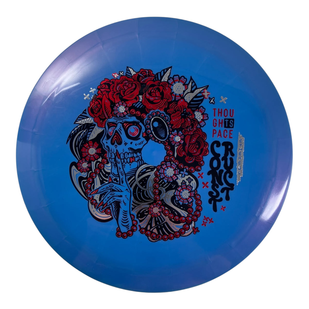 Thought Space Athletics Construct - Used Like New | Nebula Ethereal | Blue/Red 175g Disc Golf