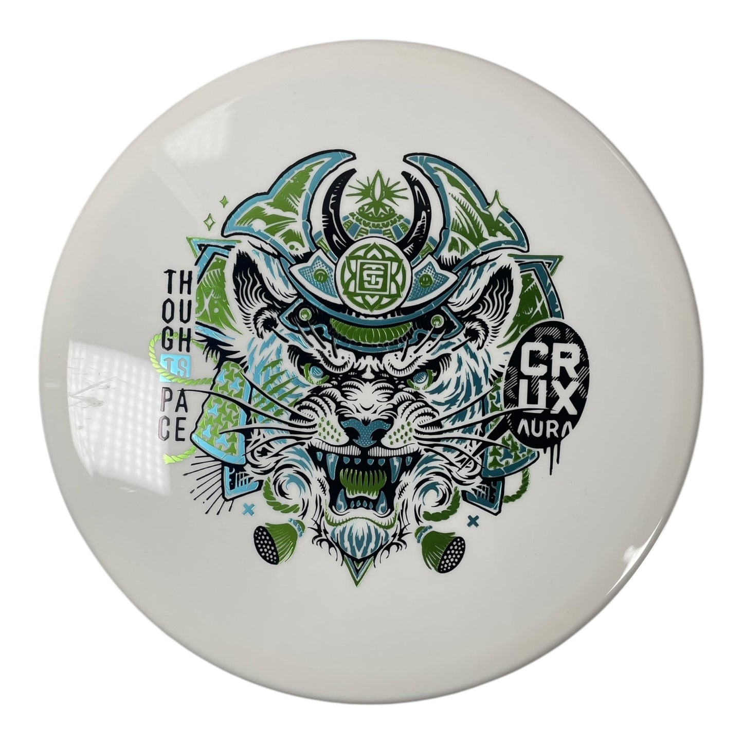 Thought Space Athletics Crux | Aura | White/Green 176g Disc Golf