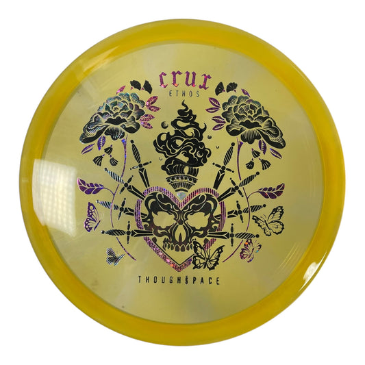 Thought Space Athletics Crux | Ethos | Yellow/Pink 177g Disc Golf