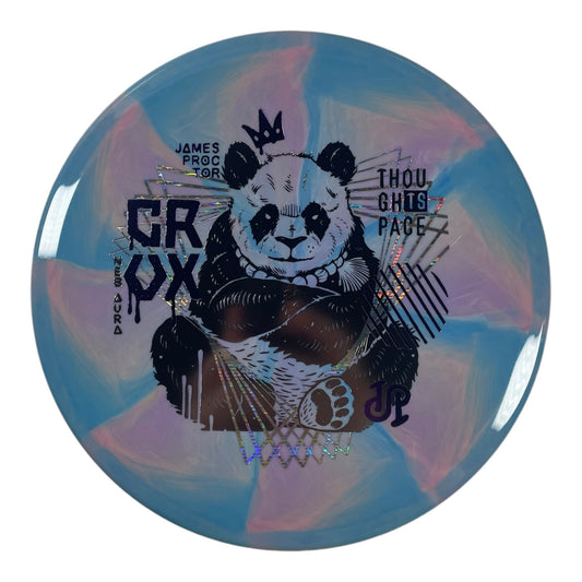 Thought Space Athletics Crux | Nebula Aura | Blue/Purple 173g (James Proctor) Disc Golf