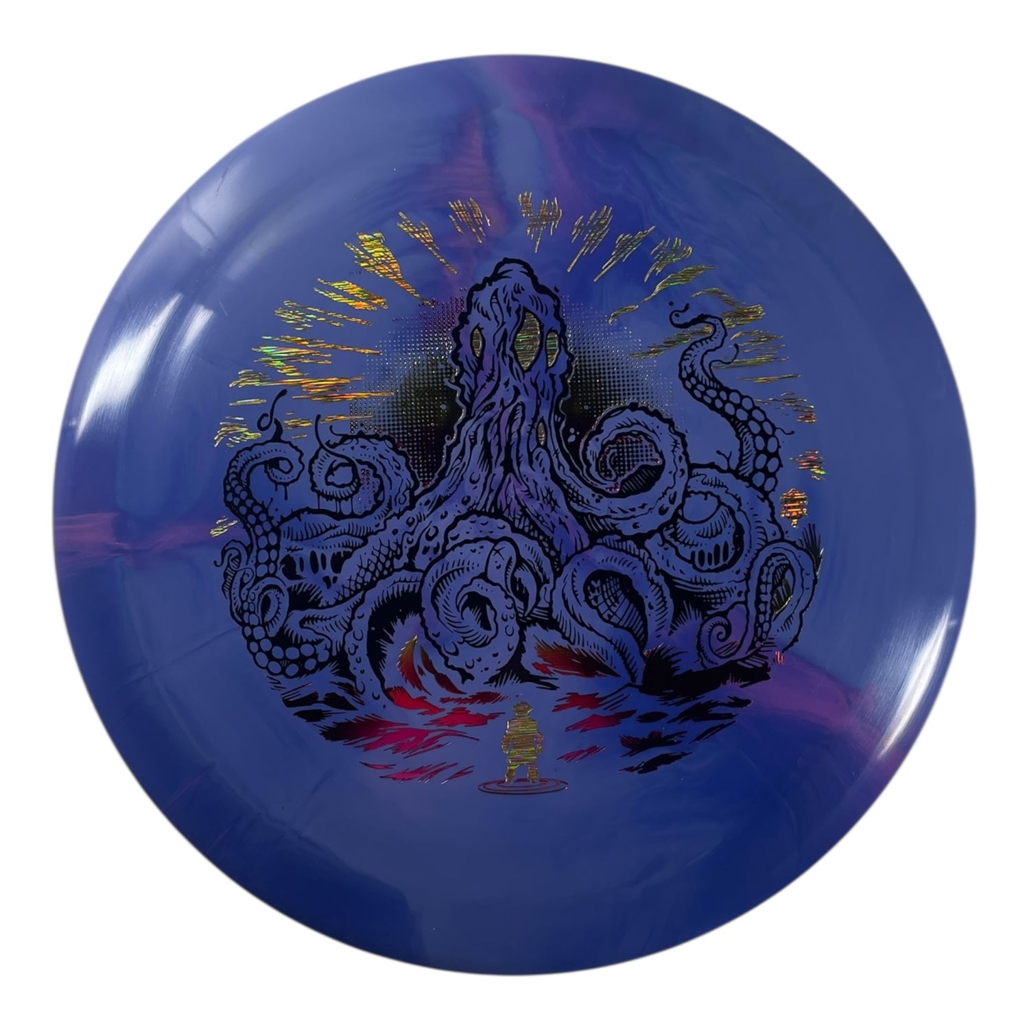 Thought Space Athletics Expanse | Parallel | Purple/Black/Gold Holo 168g (Kaiju!) Disc Golf