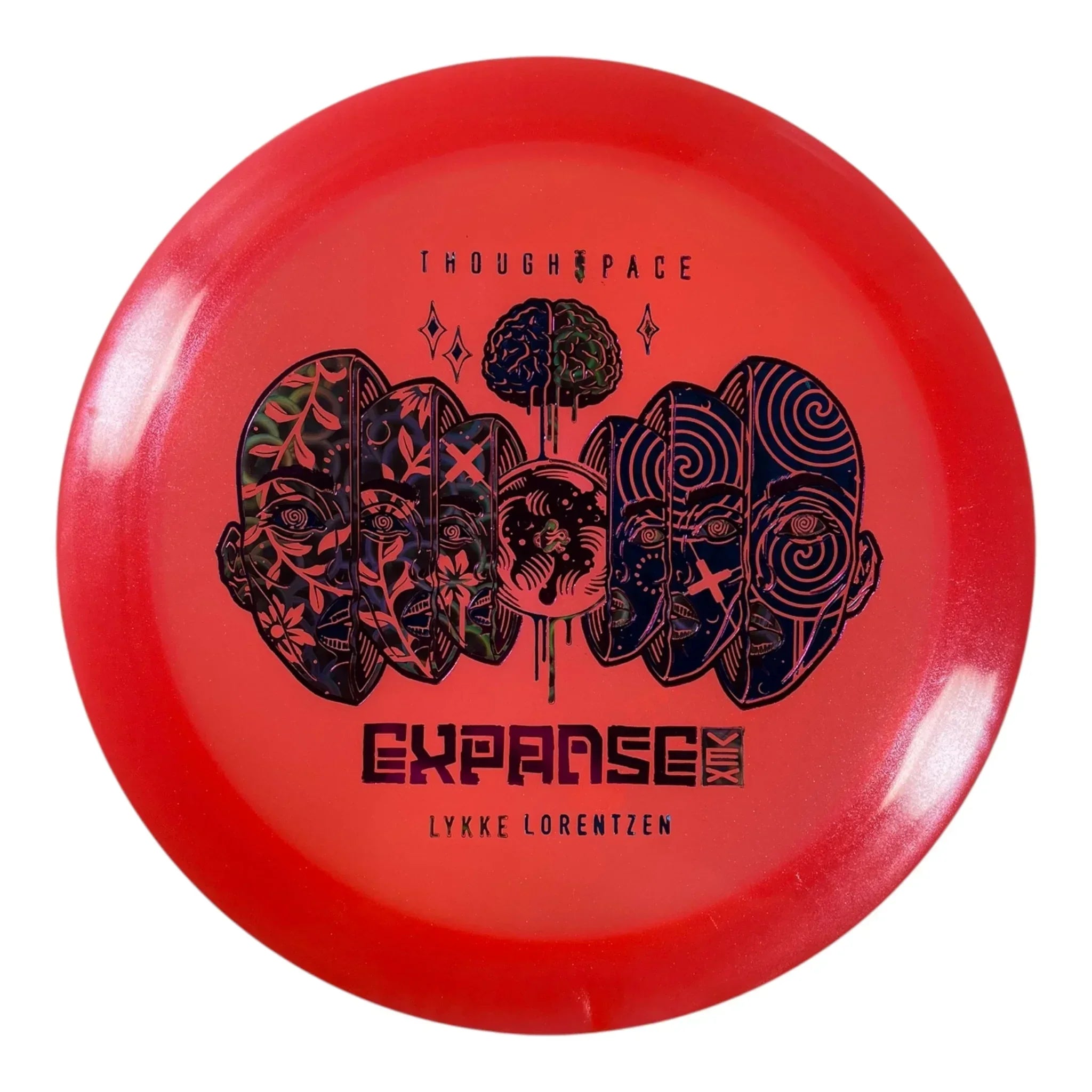 Thought Space Athletics Expanse | Vex | Orange/Black Holo/Blue 170g (Lykke Lorentzen) Disc Golf