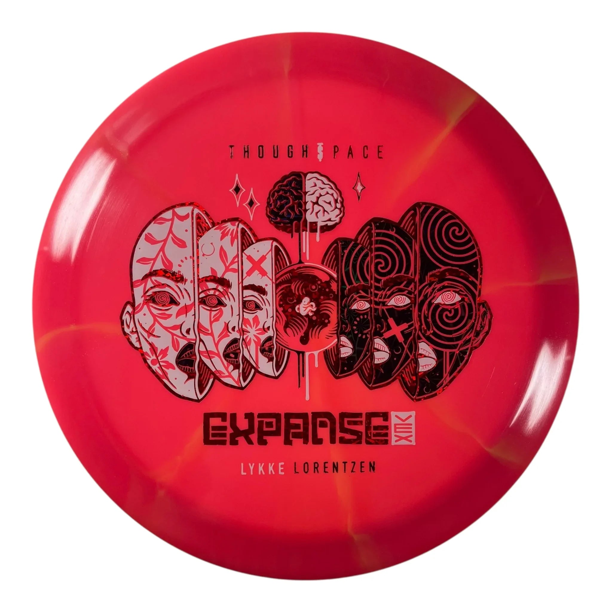 Thought Space Athletics Expanse | Vex | Pink/Red 173g (Lykke Lorentzen) Disc Golf